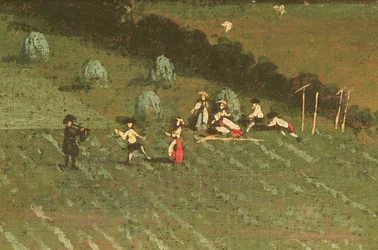 Campagne autour de Dixton Manor, vers 1725 (détail)